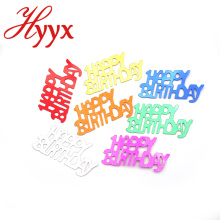 HYYX декоративные 2018 нового Китая поставщики свободные дешевые счастлива блестками день рождения 